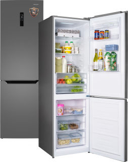 Фото - mini №1: Двухкамерный  холодильник Weissgauff WRK 2000 XNF