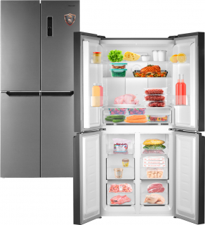Фото - mini №1: Холодильник side by side Weissgauff WCD 337 NFX